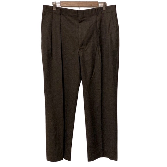 L.L. Bean Pants Vintage Ll Bean Wool Dress Work Pants Made In Usa